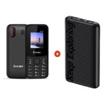 Powerbank Oraimo 10000mAh + Telephone Sunelan