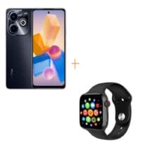 Infinix Hot 40i - 6.56 pouces - 128/4Go RAM - 5000mAh + Montre T500 offert - Garantie: 13 mois