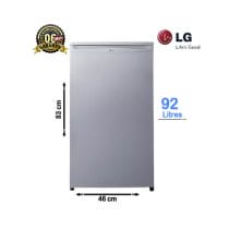 Mini Réfrigérateur LG 92L Vue de face, design compact et élégant