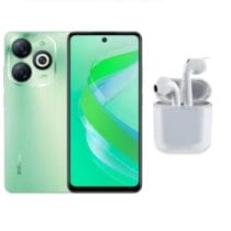 Infinix Smart 8 - 64/4(2+2Go) RAM - 5000mAh - 6,6'' - 13/8MP + Ecouteur Sans Fil Offert