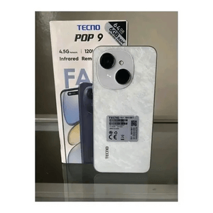 La vue arrière et la vue réelle du tecno pop 9