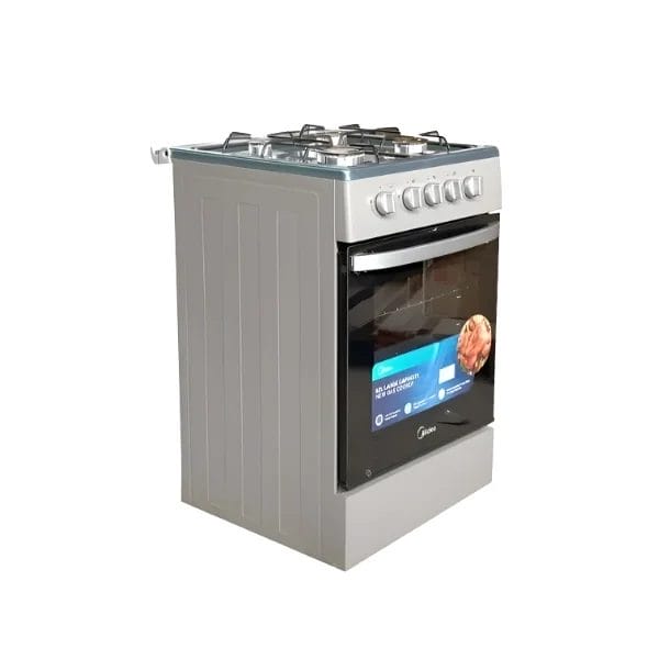 Vue de profil de cette cuisinière