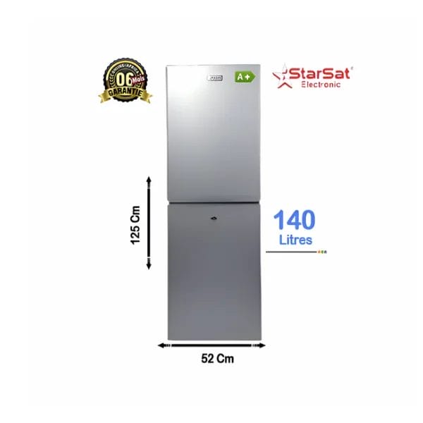 Réfrigérateur Combiné StarSat 140L (A+) Wi-140-CB