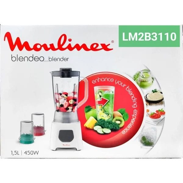 Mixeur Blender Moulinex 450W LM2B3110