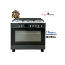 Cuisinière SuperFlame 5 foyers 60x90 SFKI9502GBZA, vue de face