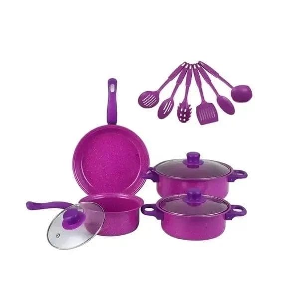 Ensemble De Casserole Antiadhesive Multicolore