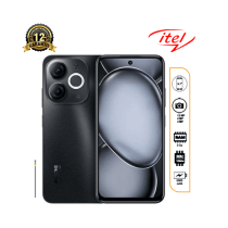 Le smartphone Itel A80 en noir
