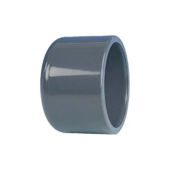 Bouchon PVC pression diamètre 50mm, vue de face