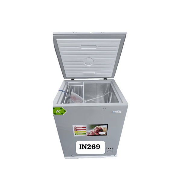 Congélateur Coffre Innova 150L - Vue de face.