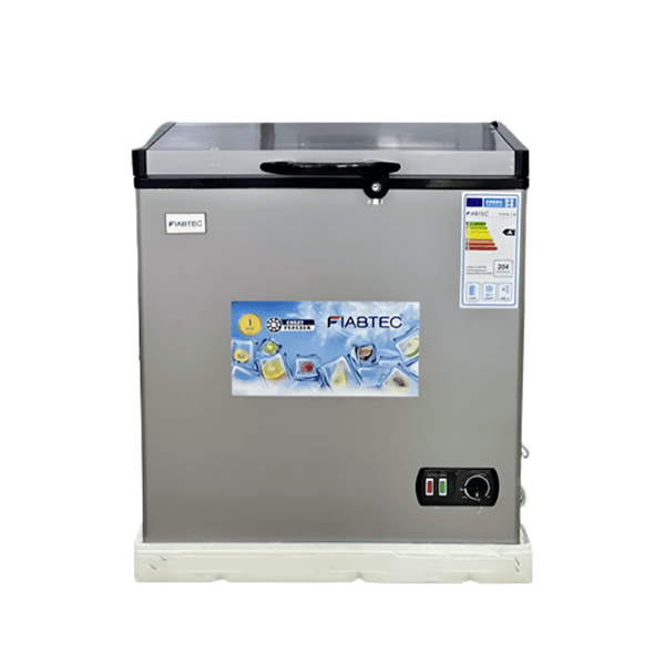 Congélateur Coffre Fiabtec 158L - Vue de face