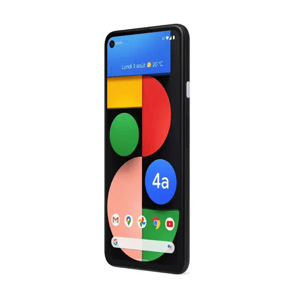 La vue de profil du google pixel 4