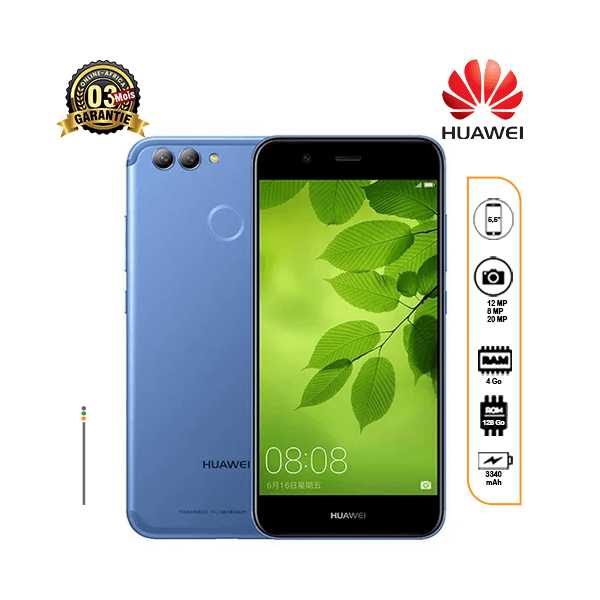 Le Huawei Nova 2+ de 128Go et 4Go de RAM