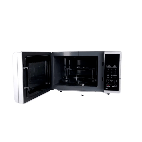 Le micro ondes Sharp R28CT ouvert