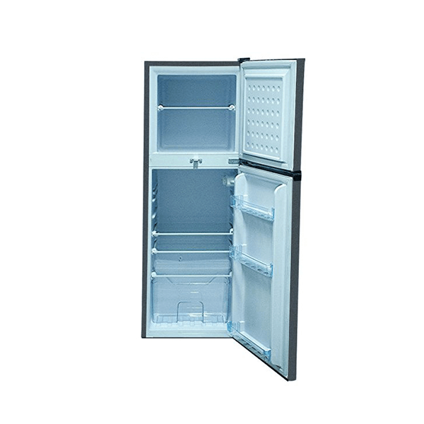Réfrigérateur Double Battants Roch 142L - Vue intérieure.