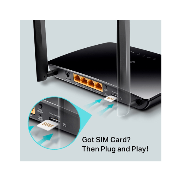Le Routeur TPLink MR6400 avec SIM