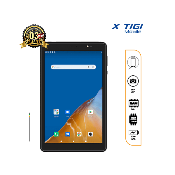 Le design de la tablette Hope 8 lite