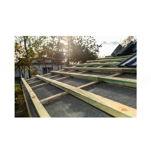 Bobine de latte à tuile en bois 40x80mm, longueur 50 mètres.