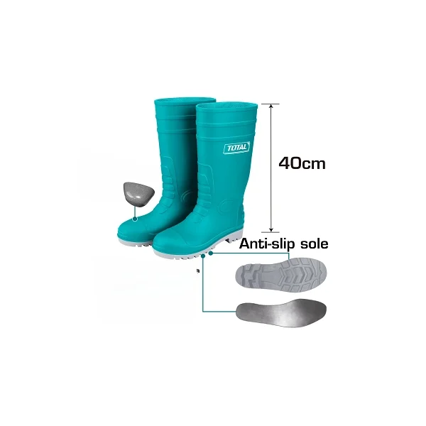 Paire de bottes de sécurité Total TSP302S1P, vue de pr