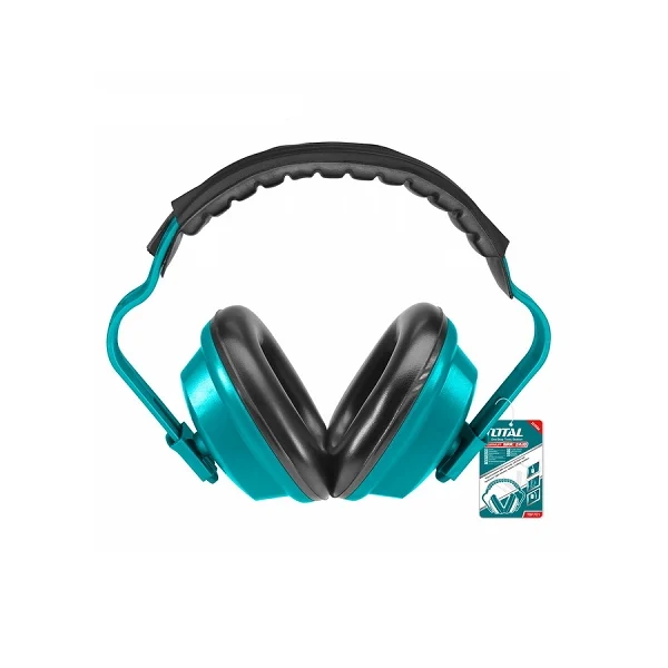 Casque anti-bruit 2.0 Total, vue de face, avec logo Total